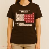 Periodic Table Of Wine Chemistry Periodic Table Geek Nerd T-Shirt thumb 4