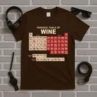 Periodic Table Of Wine Chemistry Periodic Table Geek Nerd T-Shirt thumb 5