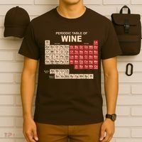 Periodic Table Of Wine Chemistry Periodic Table Geek Nerd T-Shirt thumb 6