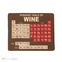 Periodic Table Of Wine Chemistry Periodic Table Geek Nerd Mousepad thumb 0