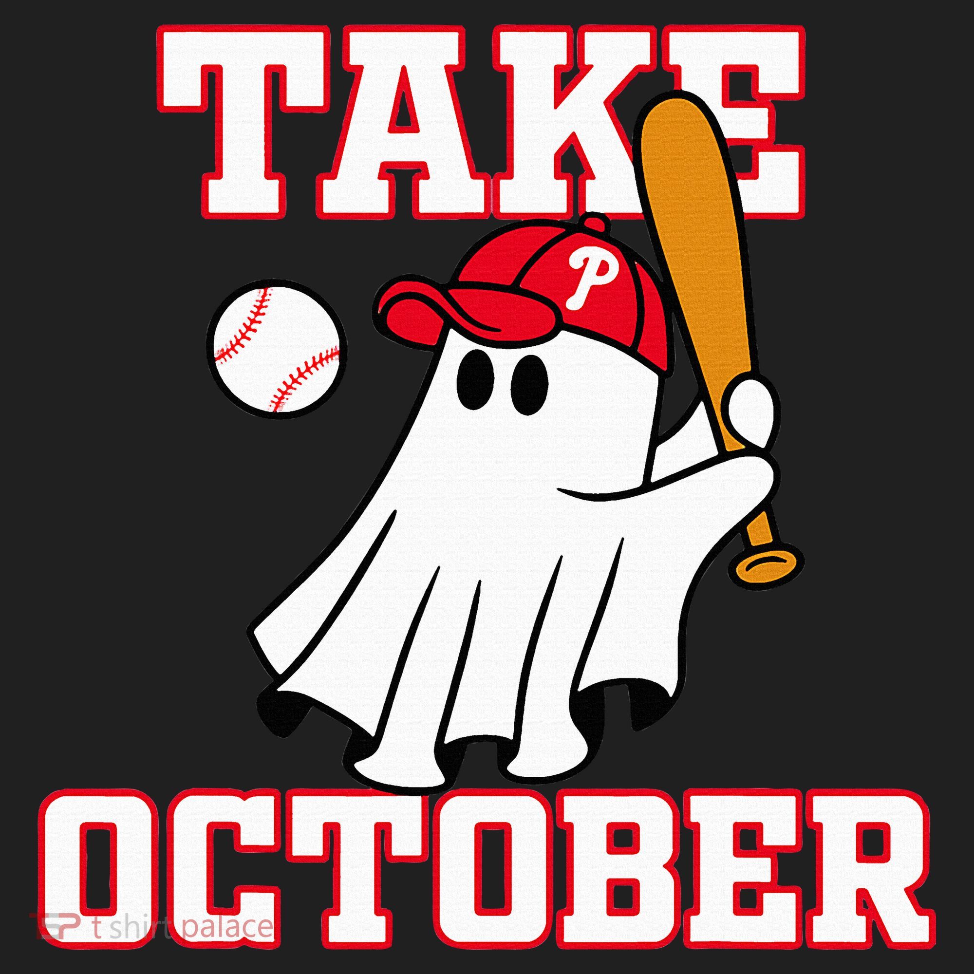 Philly Take October Philadelphia Ghost Baseball Women's Sweatshirt