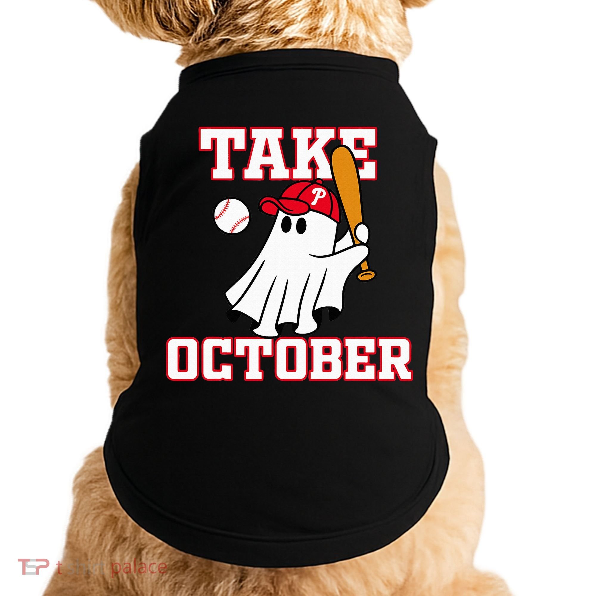 Philly Take October Philadelphia Ghost Baseball Doggie Tank