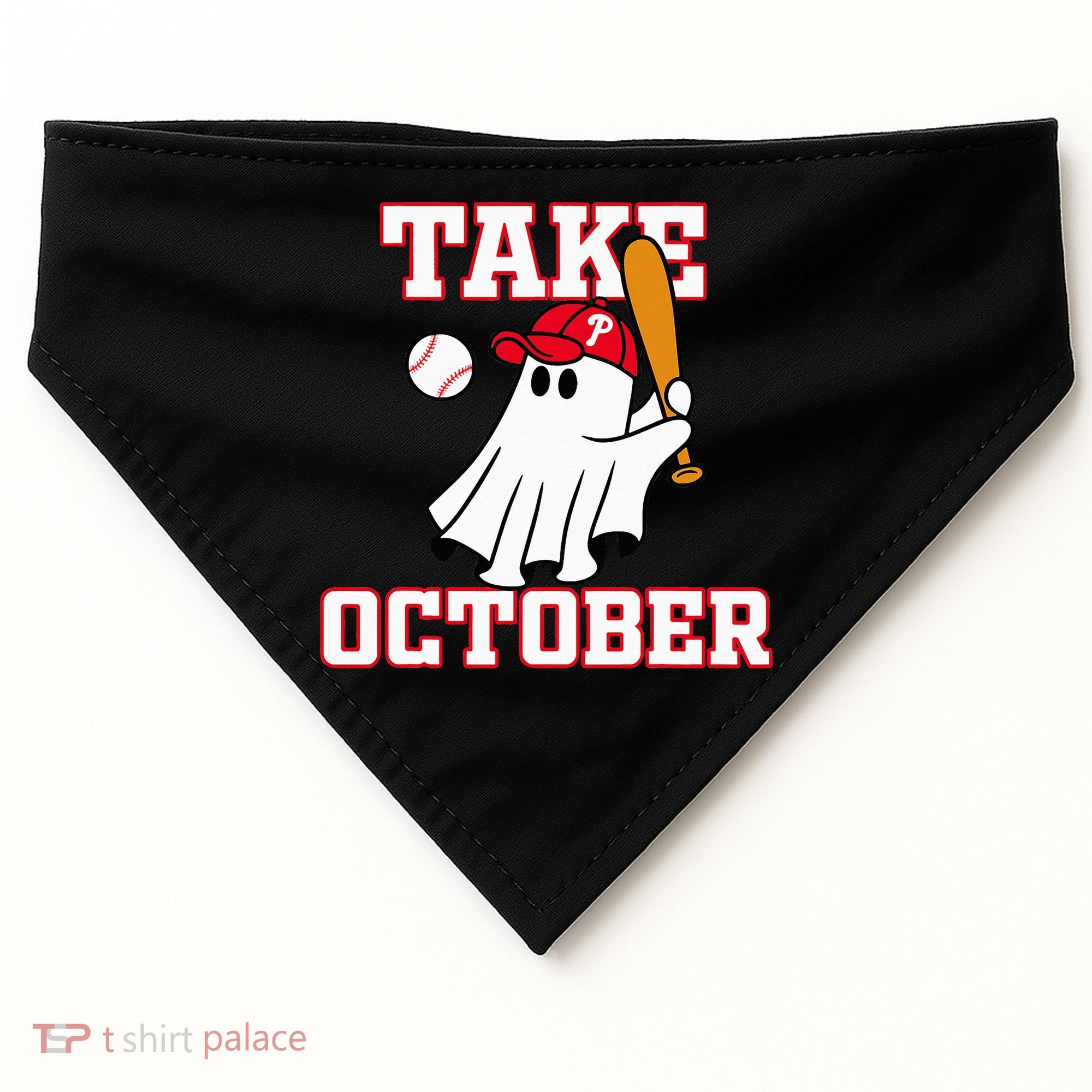 Philly Take October Philadelphia Ghost Baseball USA-Made Doggie Bandana