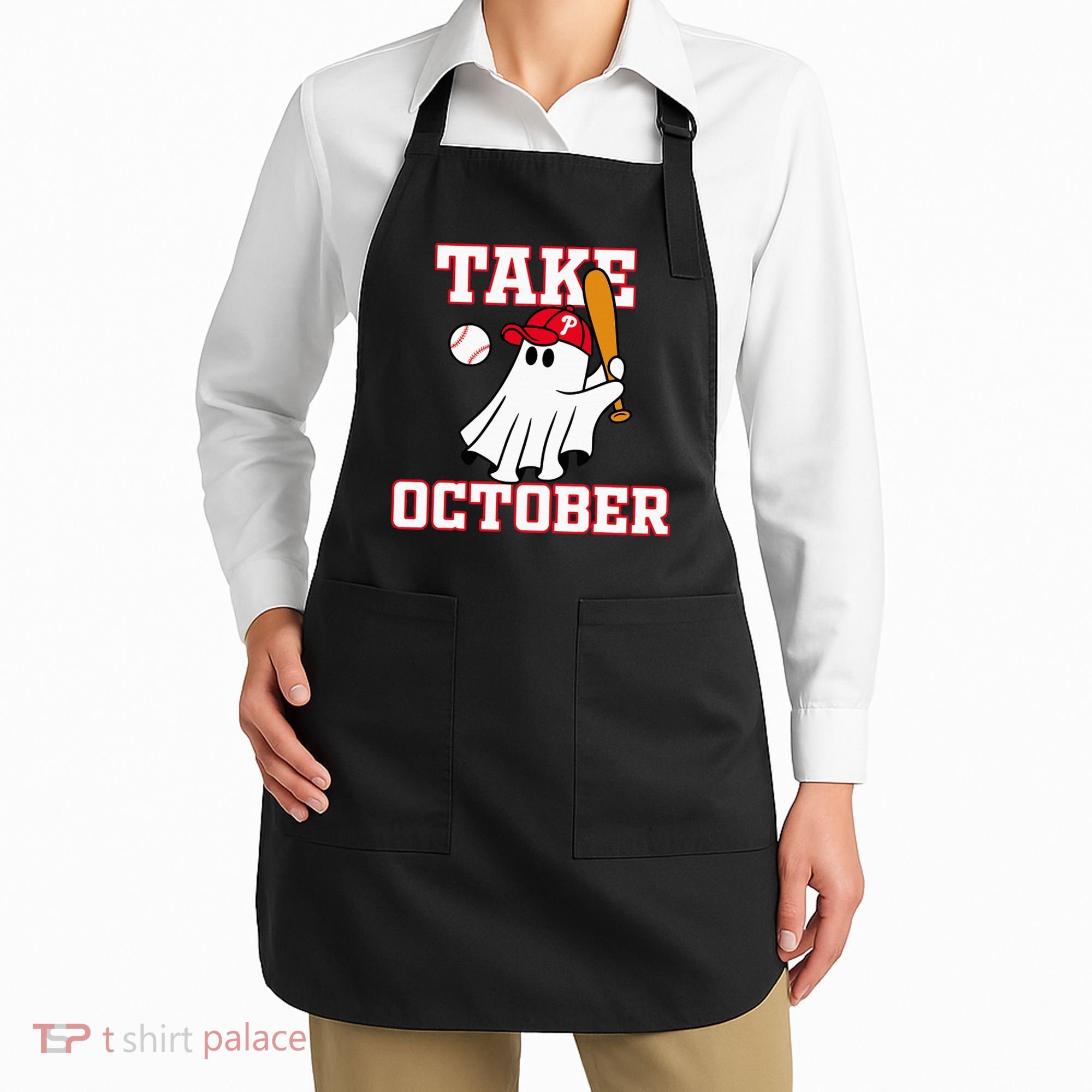 Philly Take October Philadelphia Ghost Baseball Apron