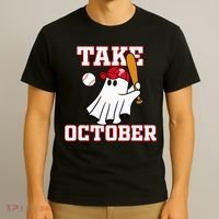 Philly Take October Philadelphia Ghost Baseball T-Shirt thumb 3