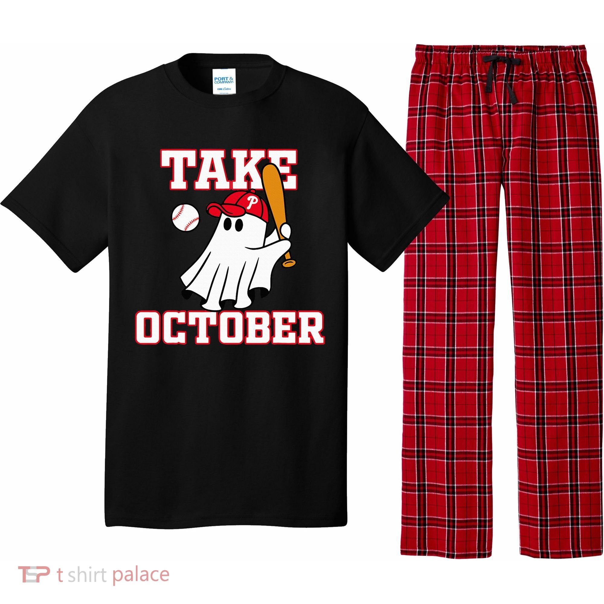 Philly Take October Philadelphia Ghost Baseball Pajama Set
