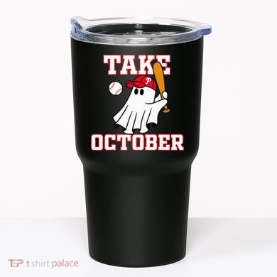 Philly Take October Philadelphia Ghost Baseball Tumbler