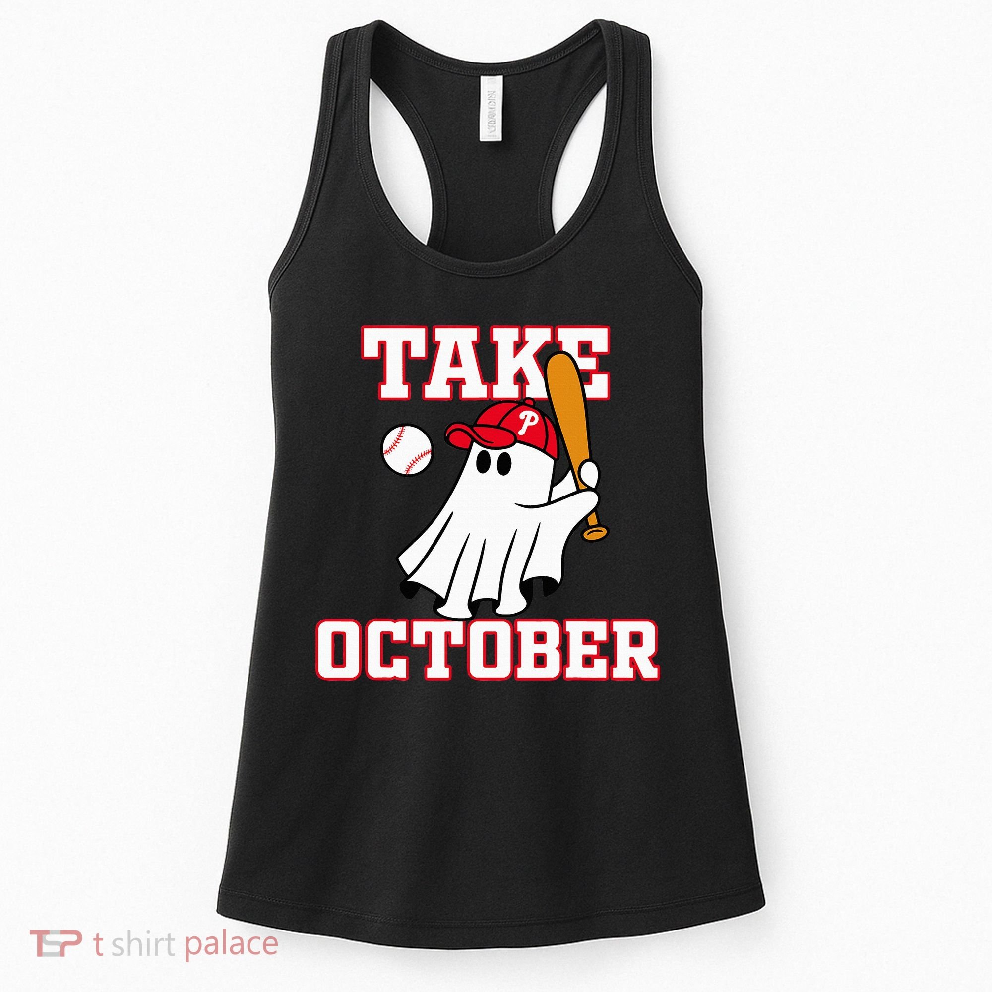 Philly Take October Philadelphia Ghost Baseball Women's Tank Top