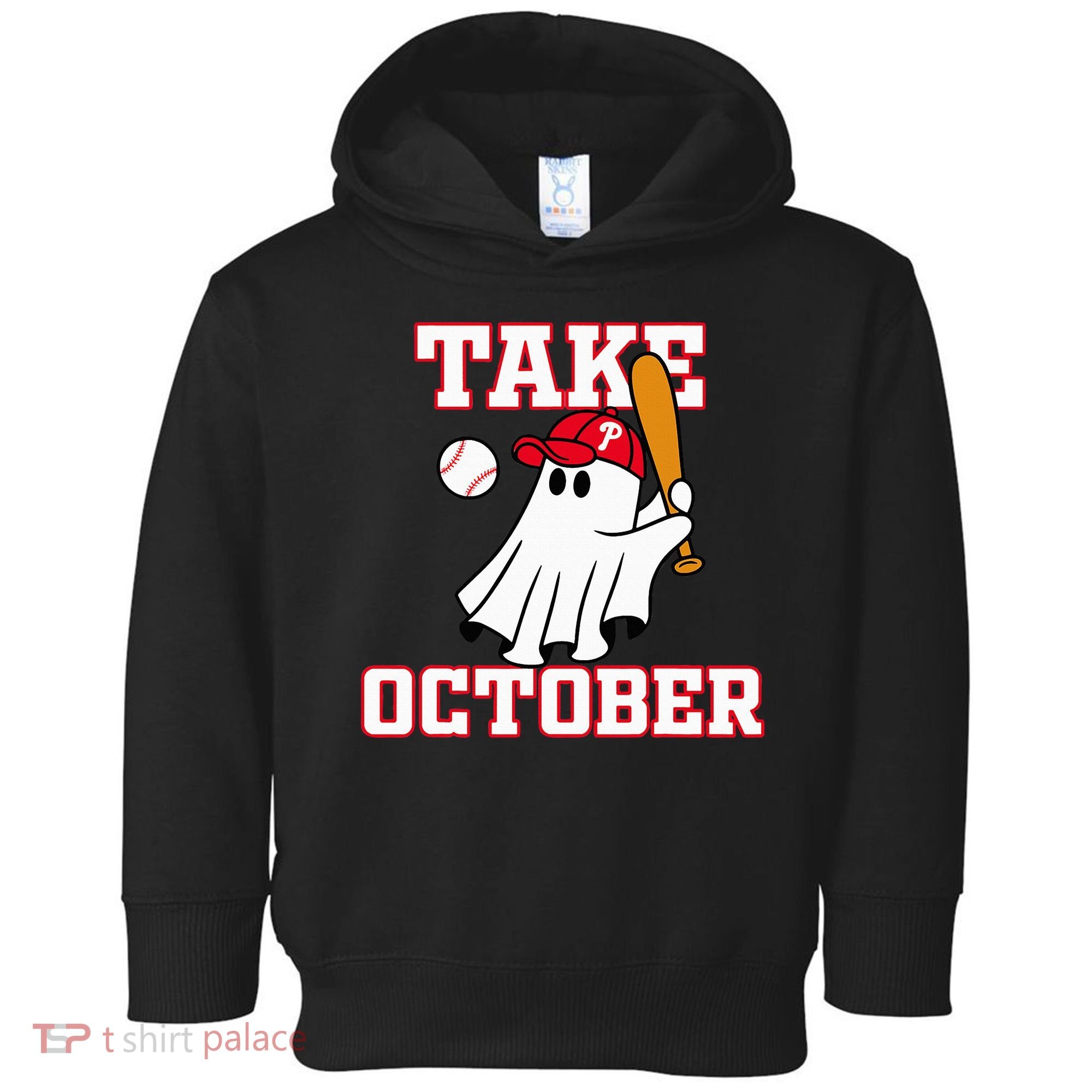 Philly Take October Philadelphia Ghost Baseball Toddler Hoodie