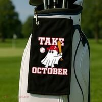 Philly Take October Philadelphia Ghost Baseball Golf Towel thumb 2