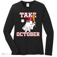 Philly Take October Philadelphia Ghost Baseball Women's Long Sleeve Shirt thumb 0