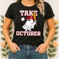Philly Take October Philadelphia Ghost Baseball Women's T-Shirt thumb 2