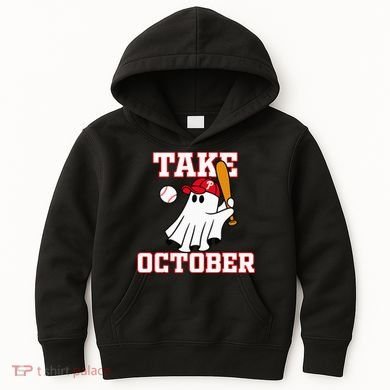 Philly Take October Philadelphia Ghost Baseball Kids Hoodie