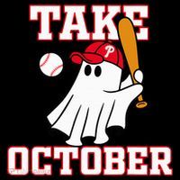 Philly Take October Philadelphia Ghost Baseball Kids Hoodie thumb 5