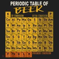 Periodic Table Of Beer Craft Beer Style Brewery Beanie thumb 2