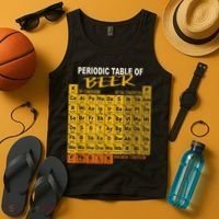 Periodic Table Of Beer Craft Beer Style Brewery Tank Top thumb 4
