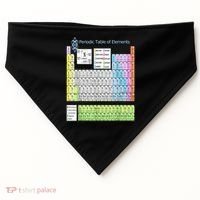 Periodic Table Of Elements For Classical And STEM Education USA-Made Doggie Bandana thumb 0