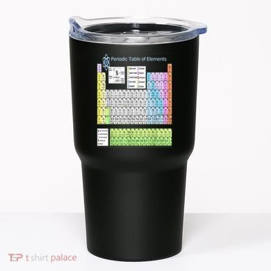 Periodic Table Of Elements For Classical And STEM Education Tumbler