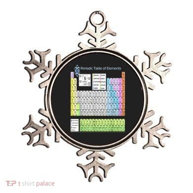 Periodic Table Of Elements For Classical And STEM Education Ornament