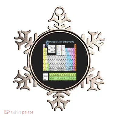Periodic Table Of Elements For Classical And STEM Education Ornament