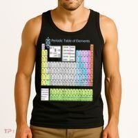 Periodic Table Of Elements For Classical And STEM Education Tank Top thumb 3
