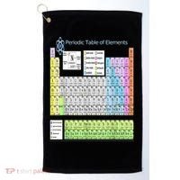 Periodic Table Of Elements For Classical And STEM Education Golf Towel thumb 0