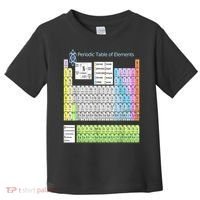 Periodic Table Of Elements For Classical And STEM Education Toddler T-Shirt thumb 0