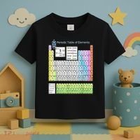 Periodic Table Of Elements For Classical And STEM Education Toddler T-Shirt thumb 3