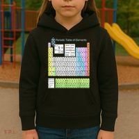 Periodic Table Of Elements For Classical And STEM Education Kids Hoodie thumb 3