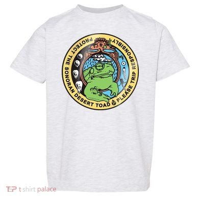 Psychedelic Toad Of The Sonoran Desert Toddler T-Shirt