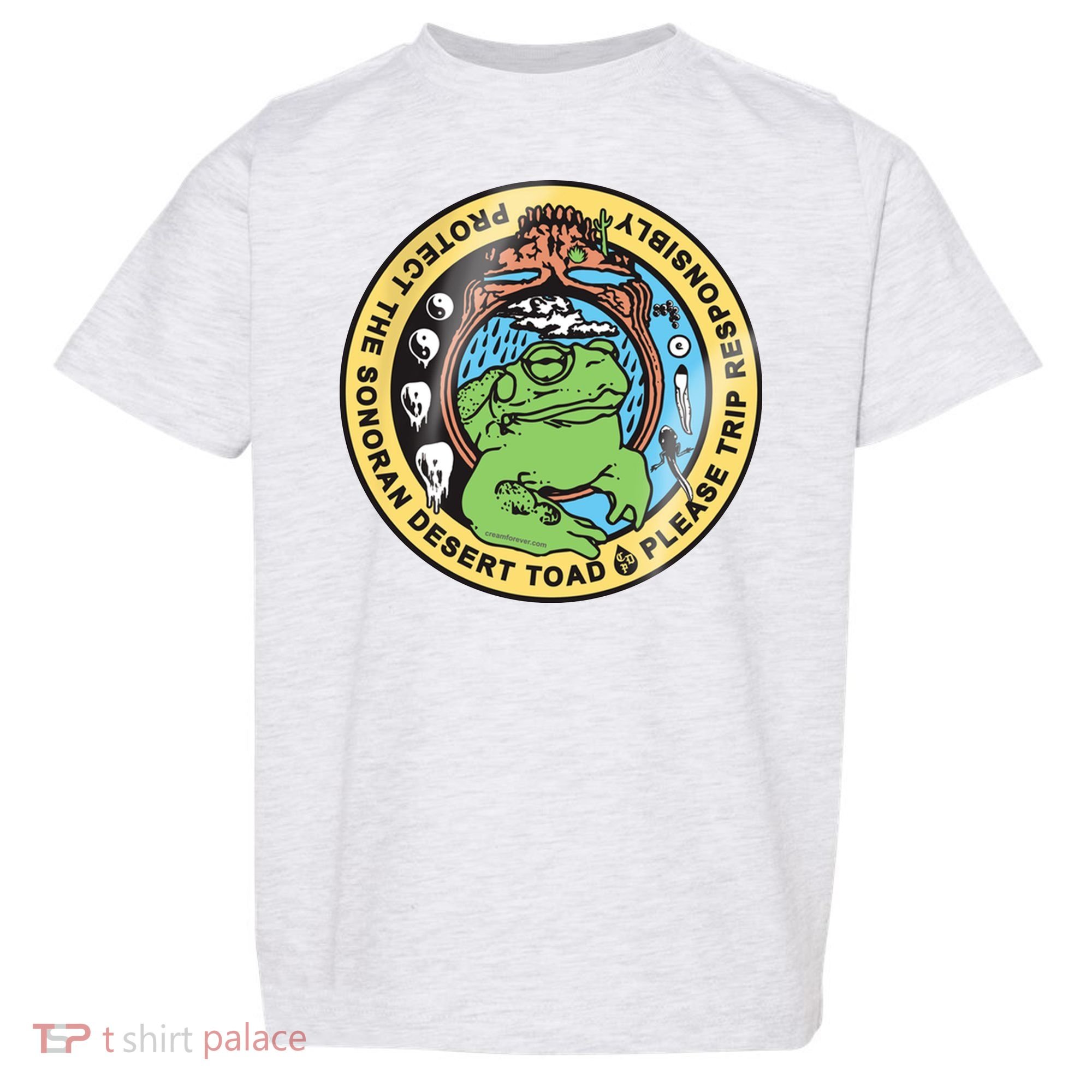 Psychedelic Toad Of The Sonoran Desert Toddler T-Shirt