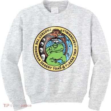 Psychedelic Toad Of The Sonoran Desert Kids Sweatshirt
