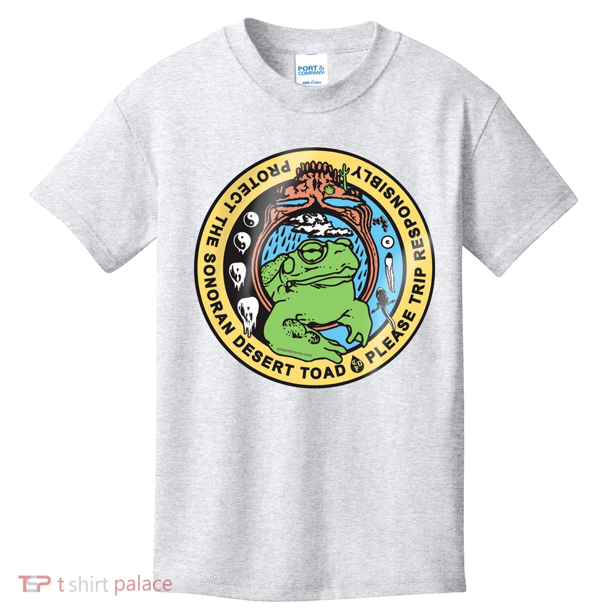 Psychedelic Toad Of The Sonoran Desert Kids T-Shirt
