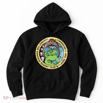Psychedelic Toad Of The Sonoran Desert Hoodie