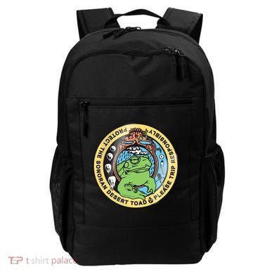 Psychedelic Toad Of The Sonoran Desert Backpack