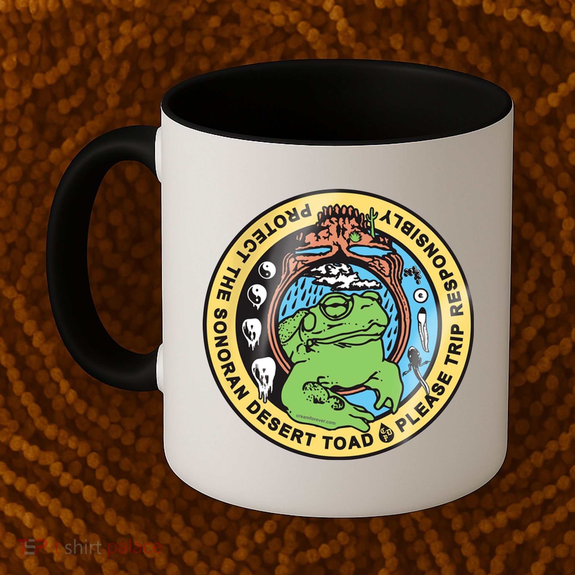 Psychedelic Toad Of The Sonoran Desert Coffee Mug