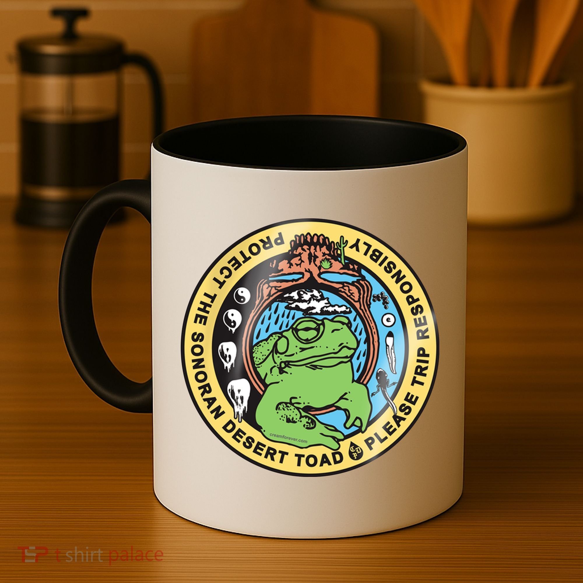 Psychedelic Toad Of The Sonoran Desert Coffee Mug