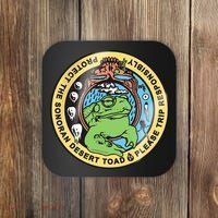 Psychedelic Toad Of The Sonoran Desert Coaster thumb 0