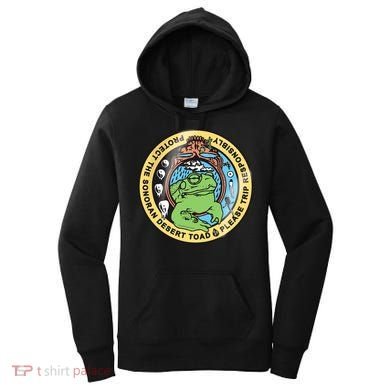 Psychedelic Toad Of The Sonoran Desert Women's Hoodie