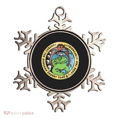 Psychedelic Toad Of The Sonoran Desert Ornament