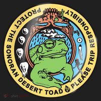 Psychedelic Toad Of The Sonoran Desert Hat thumb 2