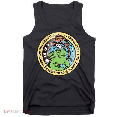 Psychedelic Toad Of The Sonoran Desert Tank Top