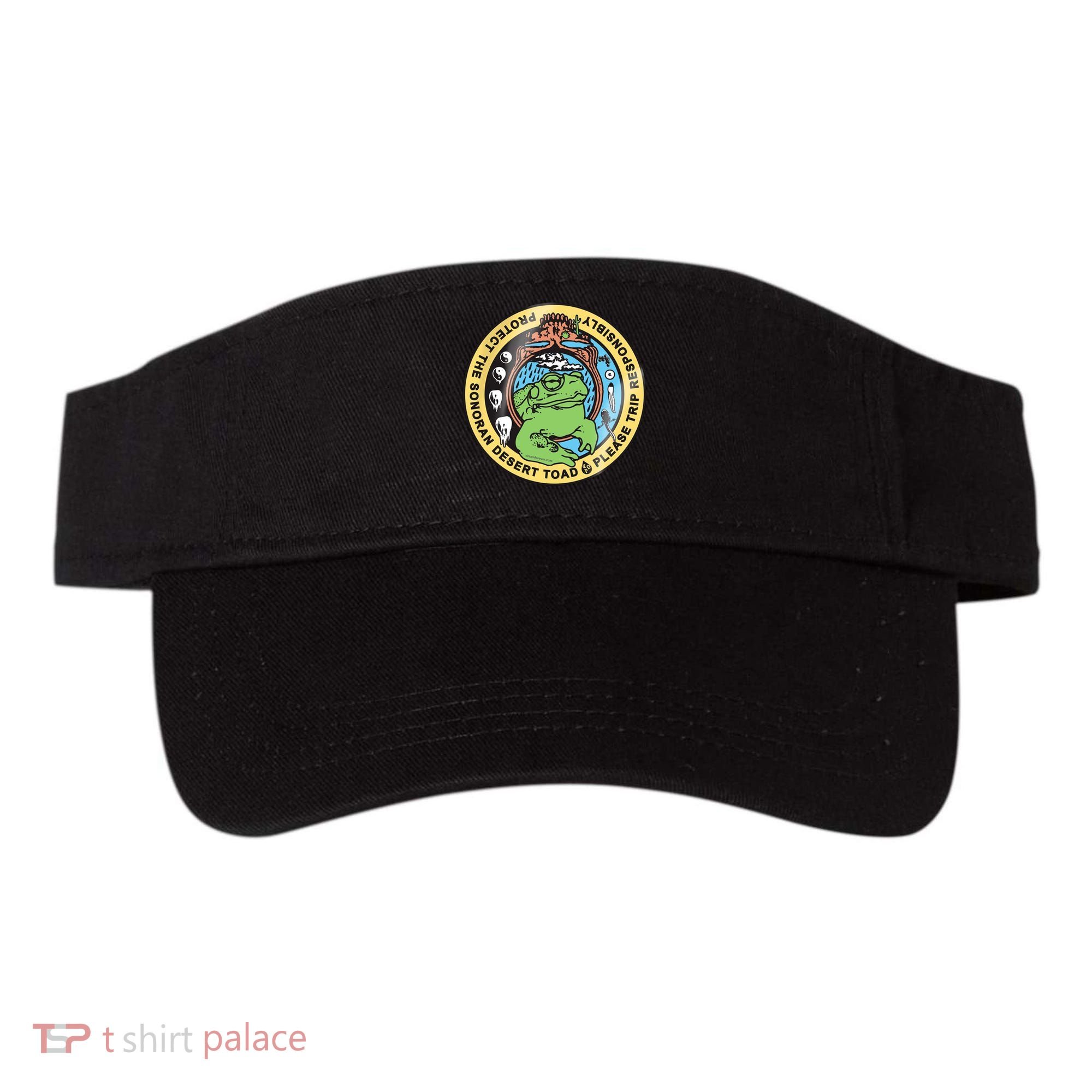 Psychedelic Toad Of The Sonoran Desert Visor