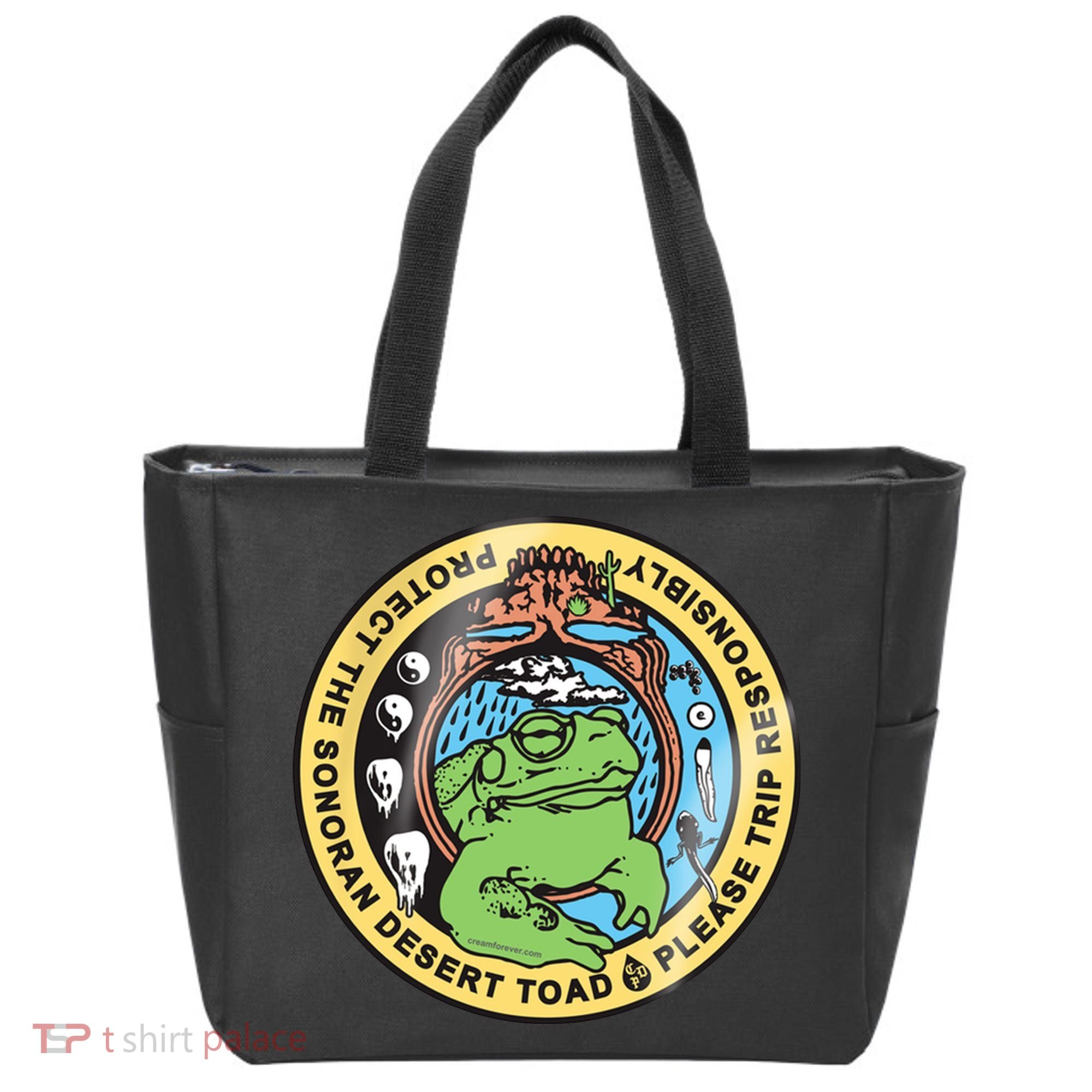 Psychedelic Toad Of The Sonoran Desert Tote Bag