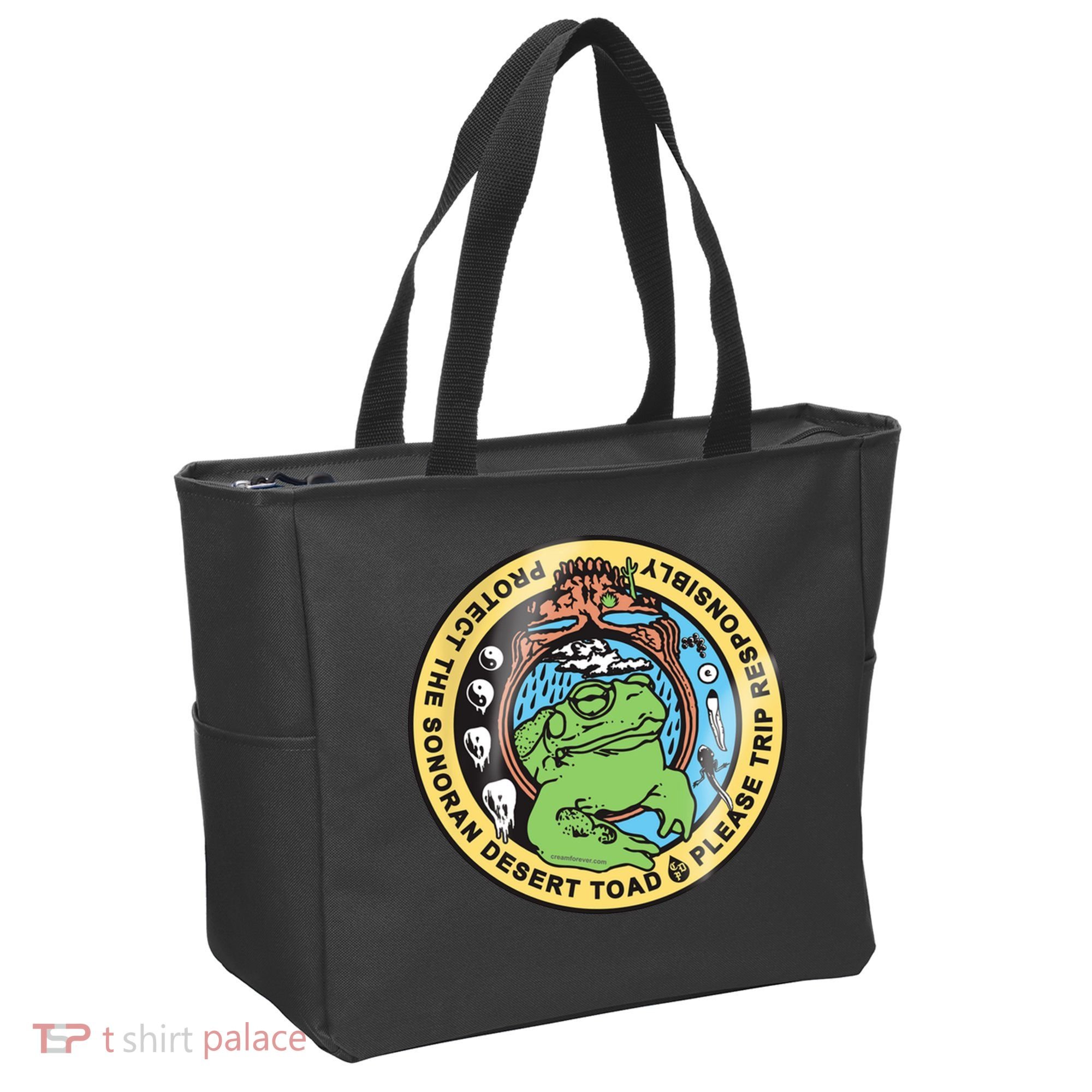Psychedelic Toad Of The Sonoran Desert Tote Bag