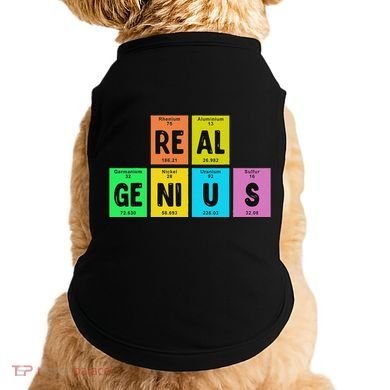 Periodic Table Of Elements Real Genius Doggie Tank