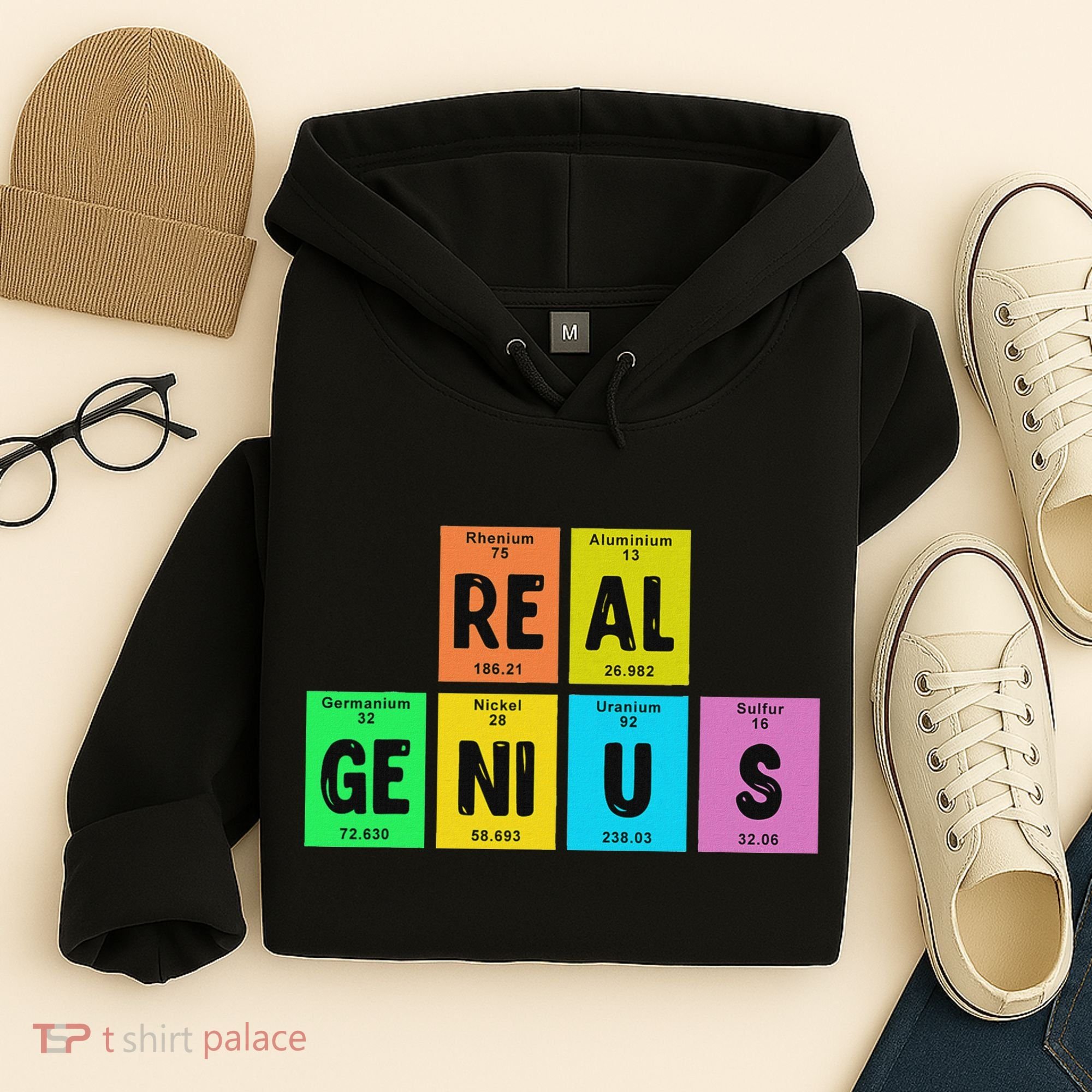 Periodic Table Of Elements Real Genius Hoodie
