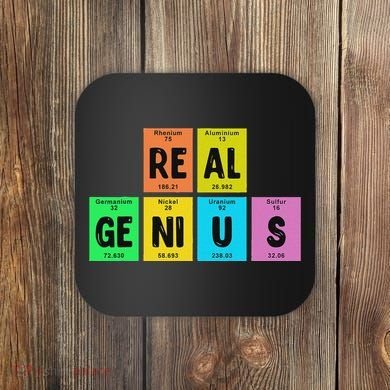 Periodic Table Of Elements Real Genius Coaster