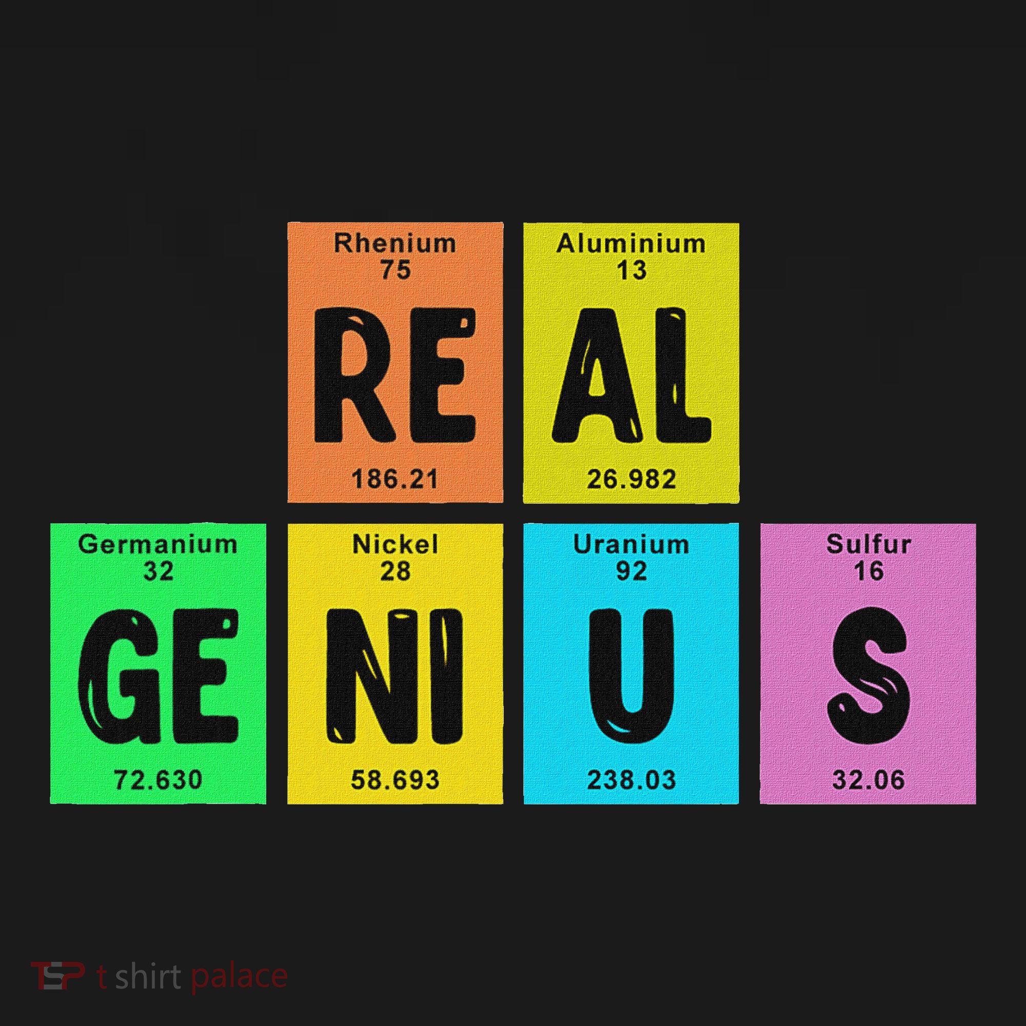 Periodic Table Of Elements Real Genius Polo