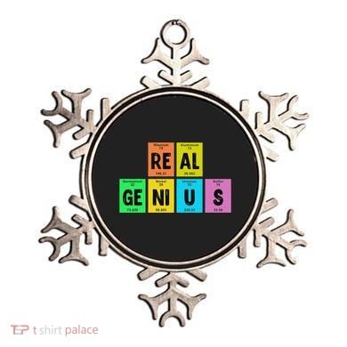 Periodic Table Of Elements Real Genius Ornament